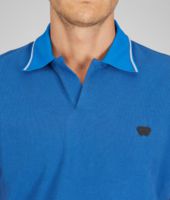 Bottega Veneta® Électrique Solid Piquet Polo Bottega Veneta® Électrique Solid Piquet Polo