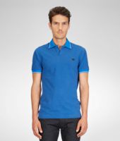 Bottega Veneta® Électrique Solid Piquet Polo Bottega Veneta® Électrique Solid Piquet Polo