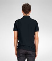 Bottega Veneta® Dark Navy Solid Piquet Polo Bottega Veneta® Dark Navy Solid Piquet Polo