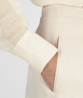Bottega Veneta® Pearl Fluid Twill Viscose Pant Bottega Veneta® Pearl Fluid Twill Viscose Pant