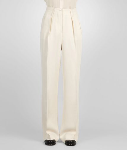 BOTTEGA VENETA - Pearl Fluid Twill Viscose Pant