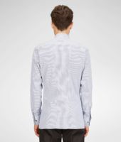 Bottega Veneta® Prusse Bianco Nero Framework Print Shirt Bottega Veneta® Prusse Bianco Nero Framework Print Shirt