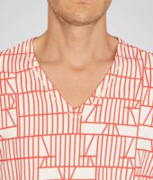 Bottega Veneta® Pearl New Red Printed Light Cotton T-Shirt Bottega Veneta® Pearl New Red Printed Light Cotton T-Shirt