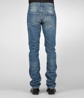 Bottega Veneta® DARK NAVY DISTRESSED ROW INDIGO DENIM Bottega Veneta® DARK NAVY DISTRESSED ROW INDIGO DENIM
