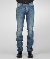 Bottega Veneta® DARK NAVY DISTRESSED ROW INDIGO DENIM Bottega Veneta® DARK NAVY DISTRESSED ROW INDIGO DENIM