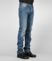 Bottega Veneta® DARK NAVY DISTRESSED ROW INDIGO DENIM Bottega Veneta® DARK NAVY DISTRESSED ROW INDIGO DENIM