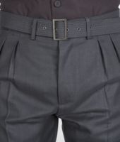 Bottega Veneta® CHARCOAL LIGHT WORSTED WOOL PANT Bottega Veneta® CHARCOAL LIGHT WORSTED WOOL PANT