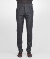 Bottega Veneta® CHARCOAL LIGHT WORSTED WOOL PANT Bottega Veneta® CHARCOAL LIGHT WORSTED WOOL PANT