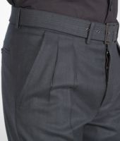 Bottega Veneta® CHARCOAL LIGHT WORSTED WOOL PANT Bottega Veneta® CHARCOAL LIGHT WORSTED WOOL PANT