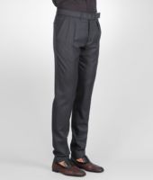 Bottega Veneta® CHARCOAL LIGHT WORSTED WOOL PANT Bottega Veneta® CHARCOAL LIGHT WORSTED WOOL PANT