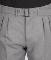 Bottega Veneta® LIGHT GREY LIGHT WORSTED WOOL PANT Bottega Veneta® LIGHT GREY LIGHT WORSTED WOOL PANT