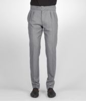 Bottega Veneta® LIGHT GREY LIGHT WORSTED WOOL PANT Bottega Veneta® LIGHT GREY LIGHT WORSTED WOOL PANT