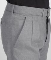 Bottega Veneta® LIGHT GREY LIGHT WORSTED WOOL PANT Bottega Veneta® LIGHT GREY LIGHT WORSTED WOOL PANT