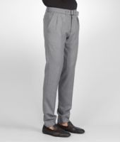 Bottega Veneta® LIGHT GREY LIGHT WORSTED WOOL PANT Bottega Veneta® LIGHT GREY LIGHT WORSTED WOOL PANT