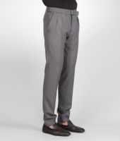 Bottega Veneta® MEDIUM GREY LIGHT WORSTED WOOL PANT Bottega Veneta® MEDIUM GREY LIGHT WORSTED WOOL PANT