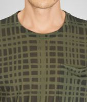 Bottega Veneta® SERGEANT NERO GRAPHIC HANDCHECK JERSEY T-SHIRT Bottega Veneta® SERGEANT NERO GRAPHIC HANDCHECK JERSEY T-SHIRT