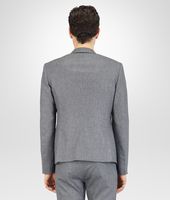 Bottega Veneta® New Light Grey Melange Reagle Flannel Jacket Bottega Veneta® New Light Grey Melange Reagle Flannel Jacket