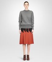 Bottega Veneta® DARK GREY DRY WOOL SWEATER Bottega Veneta® DARK GREY DRY WOOL SWEATER