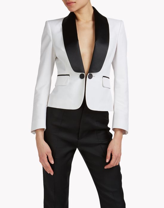 shawl collar blazer coats & jackets Woman Dsquared2