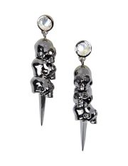 NOIR - Boucles d'oreilles