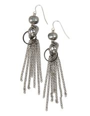 NOIR - Boucles d'oreilles