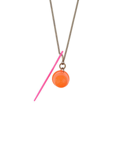 ZOOM WHITE VALENTINE - Necklace