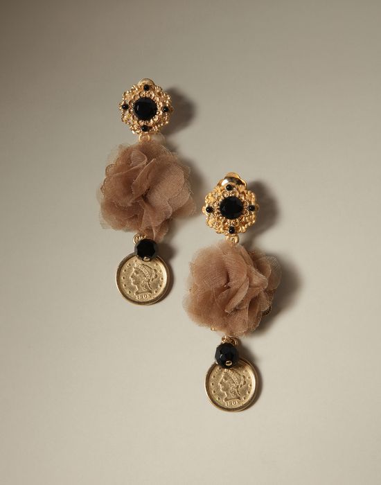 COIN CLIP ON EARRINGS - Earrings - Dolce&Gabbana - Winter 2014 COIN CLIP ON EARRINGS - Earrings - Dolce&Gabbana - Winter 2014
