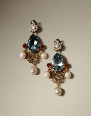 ORECCHINI A CLIPS CON STRASS - Orecchini - Dolce&Gabbana - Inverno 2014 ORECCHINI A CLIPS CON STRASS - Orecchini - Dolce&Gabbana - Inverno 2014
