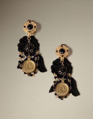COIN EARRINGS - Earrings - Dolce&Gabbana - Winter 2014 COIN EARRINGS - Earrings - Dolce&Gabbana - Winter 2014