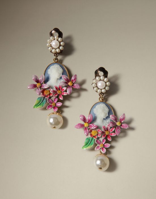 ORECCHINI CAMMEO - Orecchini - Dolce&Gabbana - Inverno 2014 ORECCHINI CAMMEO - Orecchini - Dolce&Gabbana - Inverno 2014