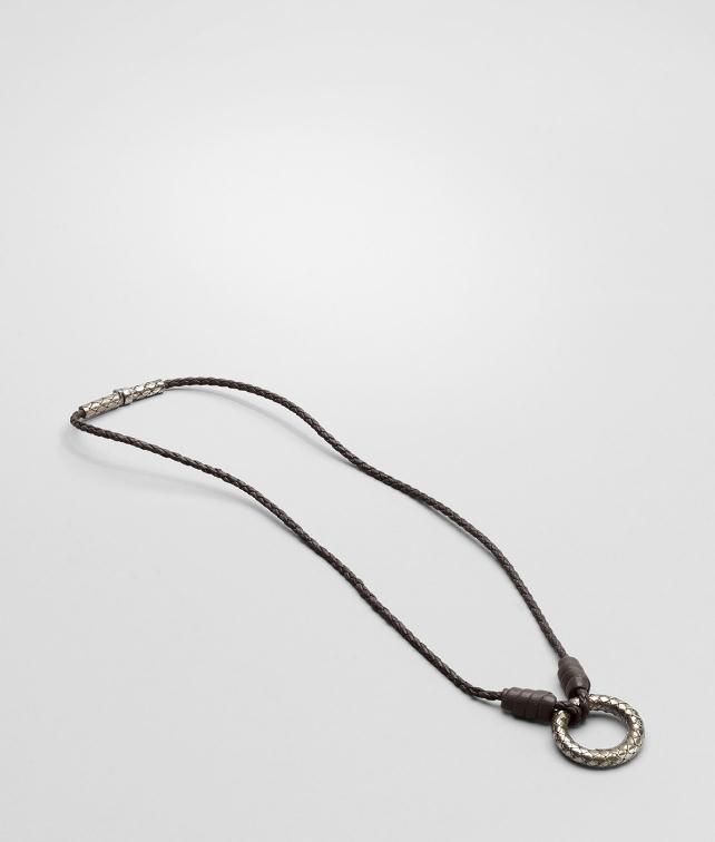 BOTTEGA VENETA Intrecciato Pendant Necklace U fp