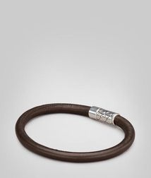 BraceletJewelryNappa leather, 925/1000 silverBrown Bottega Veneta®