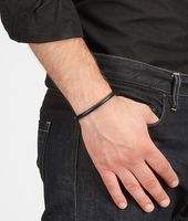 Bottega Veneta® Intrecciato Silver Nappa Bracelet Bottega Veneta® Intrecciato Silver Nappa Bracelet