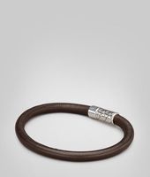 Bottega Veneta® Intrecciato Silver Nappa Bracelet Bottega Veneta® Intrecciato Silver Nappa Bracelet