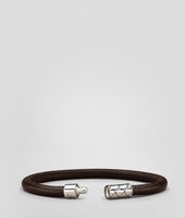 Bottega Veneta® Intrecciato Silver Nappa Bracelet Bottega Veneta® Intrecciato Silver Nappa Bracelet