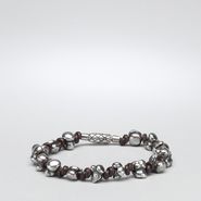 Intrecciato Silver Nappa Bracelet - - BOTTEGA VENETA - PE13 - 690
