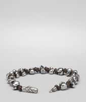 Bottega Veneta® Intrecciato Silver Nappa Bracelet Bottega Veneta® Intrecciato Silver Nappa Bracelet