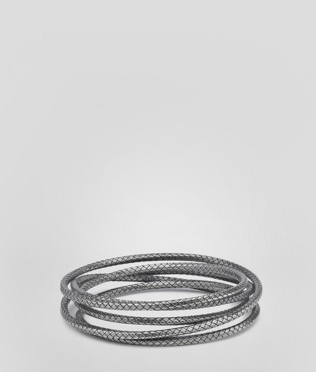 BOTTEGA VENETA Intrecciato Oxydized Bracelet Bracelet D fp