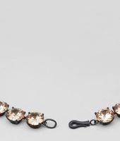Bottega Veneta® Oxydized Zircon Necklace Bottega Veneta® Oxydized Zircon Necklace