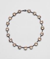 Bottega Veneta® Oxydized Zircon Necklace Bottega Veneta® Oxydized Zircon Necklace