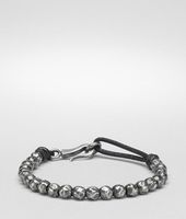 Bottega Veneta® Nero Oxydized Silver Nappa Bracelet Bottega Veneta® Nero Oxydized Silver Nappa Bracelet
