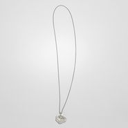Intrecciato Oxydized Silver Pendant - Necklace - BOTTEGA VENETA - PE13 - 330