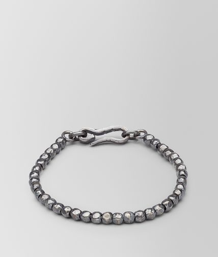 BOTTEGA VENETA - Intrecciato Oxydized Silver Bracelet