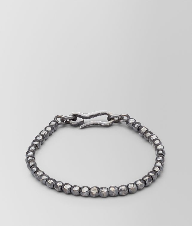 BOTTEGA VENETA BRACELET SILVER, INTRECCIATO DETAIL Bracelet U fp