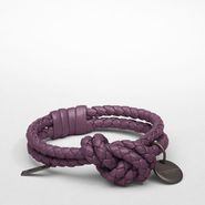 Intrecciato Nappa Bracelet - Leather Bracelet - BOTTEGA VENETA - PE13 - 220