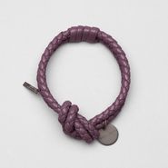 Intrecciato Nappa Bracelet - Leather Bracelet - BOTTEGA VENETA - PE13 - 220