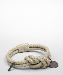 Leather BraceletSmall Leather GoodsNappa leatherWhite Bottega Veneta®