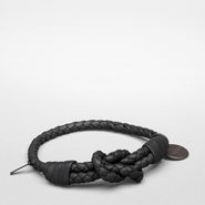 Intrecciato Nappa Bracelet - Leather Bracelet - BOTTEGA VENETA - PE13 - 220