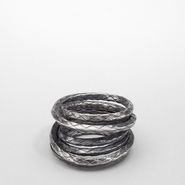 Intrecciato Oxydized Ring - Ring - BOTTEGA VENETA - PE13 - 440