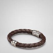 Intrecciato Silver Nappa Bracelet - Bracelet - BOTTEGA VENETA - PE13 - 420